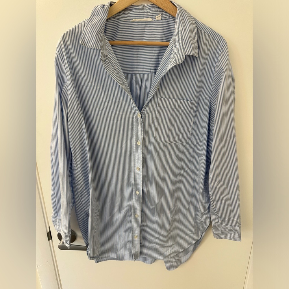 Athleta Long Button Down